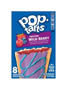 〽️ New Exclusive Kellogg’s Pop Tarts Frosted Wild Berry Toaster Pastry (8ct) - Picture 1 of 2