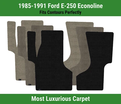 Alfombrillas de primera fila Lloyd Luxe para Ford E-250 Econoline 1985-1991  Foto 1 de 4