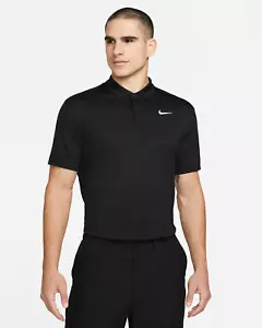 Polo de tenis para hombre Nike Court Dri-FIT negra talla M L DD8372-010 - Imagen 1 de 4