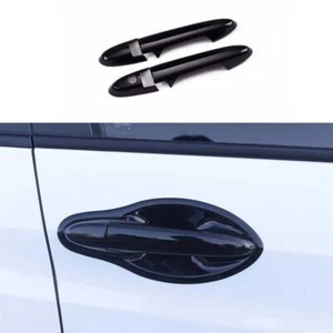 Black For Honda HR-V HRV Vezel 2016-2020 Outside Door Handle ABS Cover Trim 4PCS - Bild 1 von 3