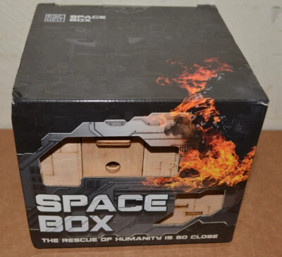ESC Welt Space Box - Rompecabezas - Caja de rompecabezas de madera con compartimentos ocultos Foto 1 de 3