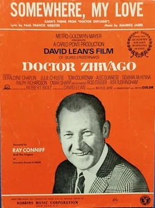 Somewhere My Love From Doctor Zhivago Piano Vocal Sheet Music - Picture 1 of 2