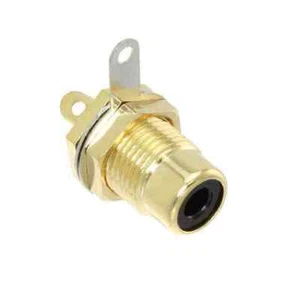 CONN RCA JACK MONO 3.2MM PNL MT - Picture 1 of 1