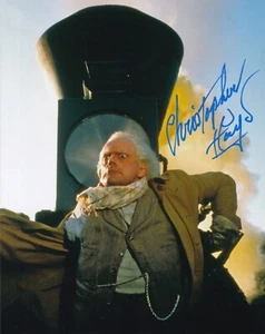Autografo firmato CHRISTOPHER LLOYD 20x25cm RITORNO AL FUTURO di persona autografo - Foto 1 di 2