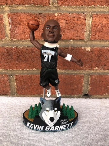 Kevin Garnett Minnesota Timberwolves Big Ticket Exclusive Bobblehead FOCO Cover