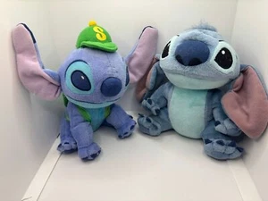 Paquete de felpa Disney Stitch conjunto de 8 pulgadas mochila cámper sombrero puntada azul - Imagen 1 de 8