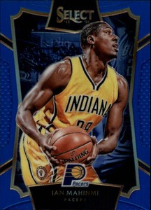 2015-16 Select Concourse Prizms Blue Basketball Card #44 Ian Mahinmi /249 