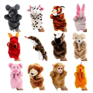 Coniglio bambini burattini animale mano burattino peluche bambola a mano cartone animato peluche giocattoli - Foto 1 di 32