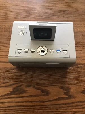 IMPRESORA FOTOGRÁFICA PORTÁTIL DELL 540, PLATEADA, con estuche y extras USADA Foto 1 de 3