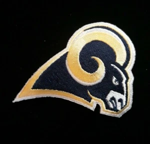 Parche insignia emblema bordado hierro coser retro de 3,5" de Los Angeles LA Rams - Imagen 1 de 3