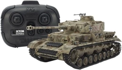 TAMIYA 48218 1/35 RC No.18 GERMAN TANK PANZERKAMPFWAGEN IV Ausf.J w/CONTROL UNIT - Image 1 of 2