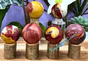 Großhandel Menge 4-6 Stck. Natürlicher Mookait Jaspis Kugel Kristall Heilenergie - Bild 1 von 5