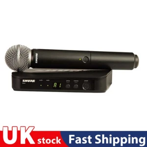 Shure BLX24UK/SM58 Wireless Handheld Microphone System Lock Controls UK Plug - Picture 1 of 10