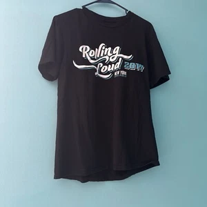 2019 Rolling Loud Travis Scott New York Citi field concert T-shirt Medium - Picture 1 of 5