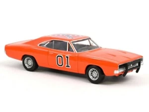 Dodge Charger Dukes of Hazzard General Lee 1969 Norev 1:43 Nuovo 1/43 - Foto 1 di 6