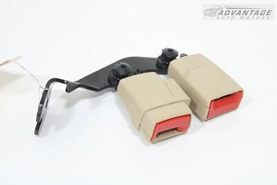 AUDI A8L QUATTRO 2011-2018 trasero derecho lado del pasajero doble hebilla de cinturón de seguridad OEM Foto 1 de 4