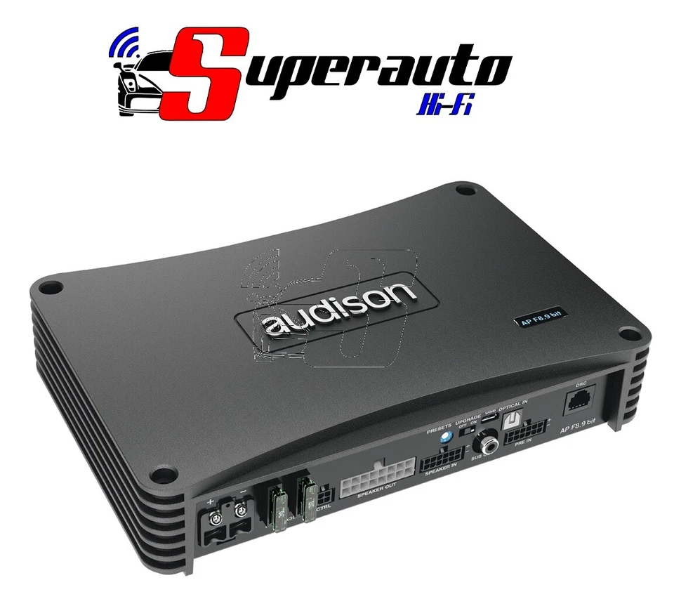 1040w Amplificatore 8-ch 9-ch DSP 24bit Sound System AUDISON Apf8.9 Bit