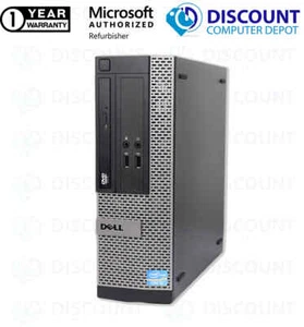 Dell 390 Desktop Computer SFF Intel Core i3 8GB RAM 256GB SSD Windows 10 PC WiFi - Picture 1 of 4