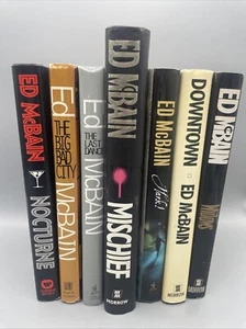 Lot 7 Ed McBain 87th Precinct Books Nocturne Mischief Hark Downtown Widows - Bild 1 von 7