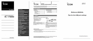 ICOM IC-7300 201 PAGE FULL ADVANCED INSTRUCTION MANUAL + USB INFO - 32LB PAPER - Picture 1 of 1