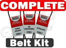 For Toyota Tacoma V6 Drive Belt Kit A/C-Power Steering-Alternator Bando Set of 3