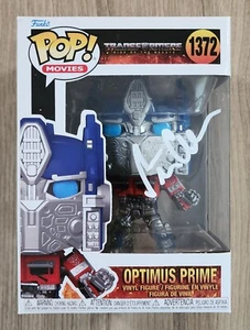 Peter Cullen Firmado Transformers Optimus Prime Funko POP! 1372 Voice Actor RAD - Imagen 1 de 2