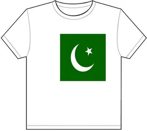 PAKISTAN LAND FLAGGE T-SHIRT TEE BILD FOTO Islamabad Karachi Islamisch 1628 - Bild 1 von 1