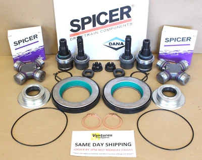 Spicer 2005-2014 Ford F250 F350 4X4 Front Axle Seal Ball Joint U Joint Sr. Kit - Image 1 of 4