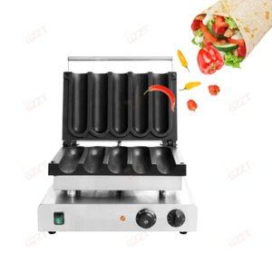 Commercial Waffle Maker Meat Pie Toaster Non-Stick Rotisserie Tools 220/240V - Picture 1 of 7