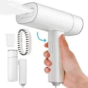 Portable Travel Handheld Garment Steamer 1200W for Clothes Wrinkle Remover - Picture 1 of 7
