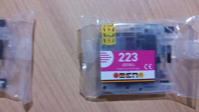 Cartouche compatible Brother LC223 XL Magenta, neuve sous emballage - Photo 1/3