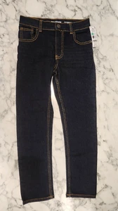 OshKosh B'gosh Boy's Boys Skinny Jeans Dark Wash Size 8R *NEW* - Picture 1 of 8