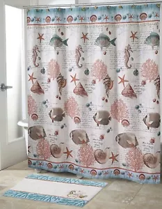 Avanti Linens Seaside Vintage Duschvorhang - Bild 1 von 2