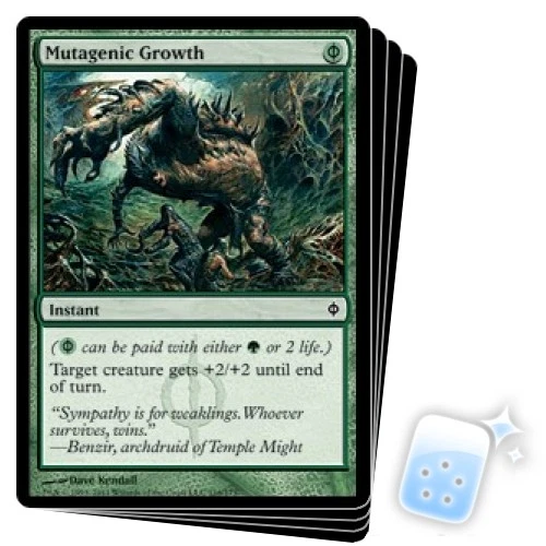 MUTAGENIC GROWTH X4 New Phyrexia NPH Magic MTG MINT CARD - Image 1 of 1