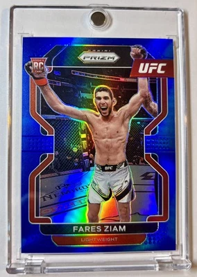2022 Panini Prizm Fares Ziam Rookie /199 #143 Blue Prizm RC - Image 1 of 2