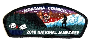 BOY SCOUT BSA MONTANA OA APOXKY AIO 300 JAMBOREE 2010 JSP CSP GLOW-IN-THE-DARK!! - Picture 1 of 2