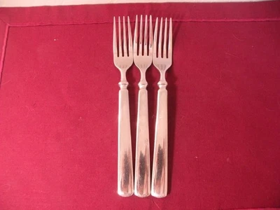 Juego de 3 tenedores de cena EMPIRE Martha Stewart Essentials MSE acero inoxidable 8 1/8" Foto 1 de 4