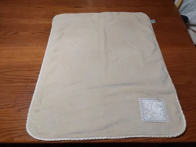 Manta bebé Lambs & Ivy Goodnight Moon Stars amarilla suave polar 30x40 Foto 1 de 4