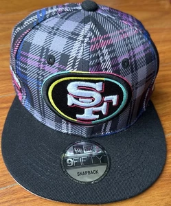 NFL San Francisco 49ers New Era Crucial Catch Gorra Gorra Nueva sin Etiquetas - Imagen 1 de 7