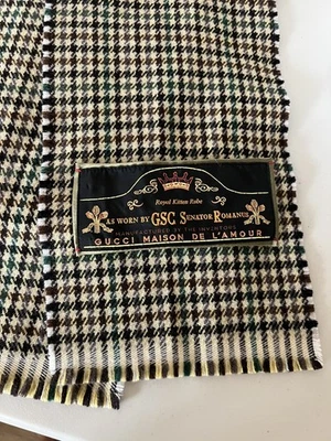 Bufanda de lana Gucci Maison De L’Amour GSC Senator Foto 1 de 4