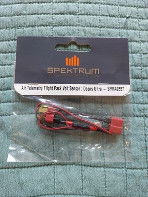 Spektrum SPMA9557 Air Telemetry Flight Pack Volt Sensor (Deans Ultra) NEW - Image 1 of 2