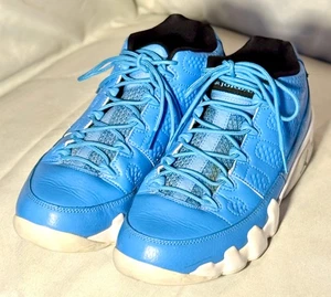 ZAPATOS NIKE JORDAN 9 RETRO PARA HOMBRE US 8.5, IX LOW PANTONE PARA HOMBRE, 832822-401, USADOS EN EXCELENTE ESTADO, CERTIFICADO DE AUTENTICIDAD - Imagen 1 de 11