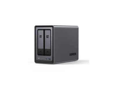 UGREEN NASync DXP2800, 2-Bay NAS with Intel N100 Quad-Core CPU (Up to 3.4GHz) - Image 1 of 2
