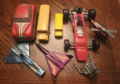 Lote de 7 Varios Vehículos de Juguete de Colección Hot Birds STAR GRAZER & MACHING BIRD Foto 1 de 4