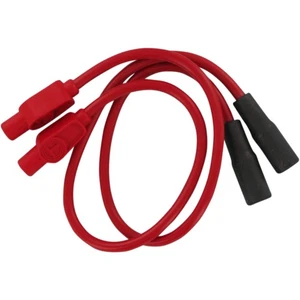 Taylor Ignition Leads Spark Plug Wires Red Harley 1999-08 with Fuel Injection - Picture 1 of 5