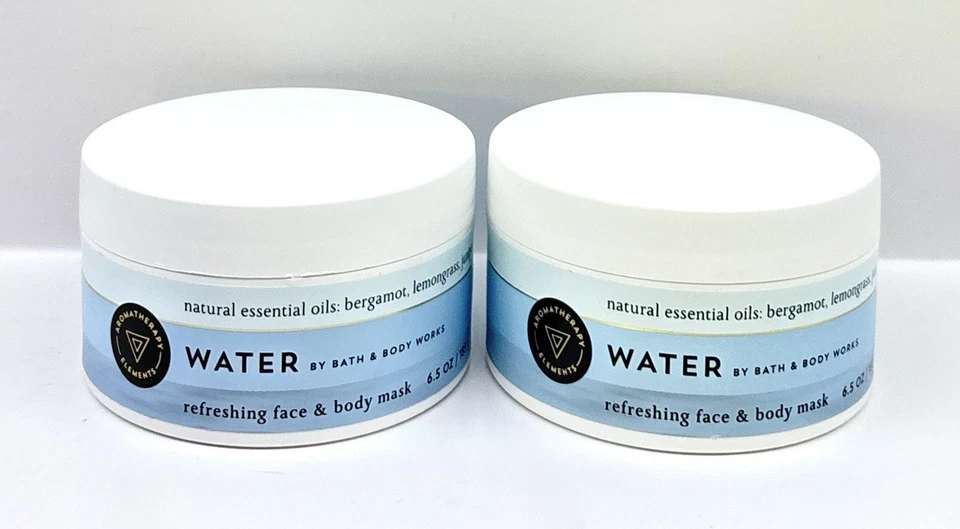 2/ Bath & Body Works Aromatherapy WATER Face & Body Mask Lemongrass Bergamot - Image 1 of 1