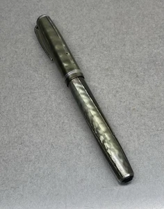 Vintage Esterbrook grau grün Hebelfüller Füllfederhalter 9550 Feder - Bild 1 von 10