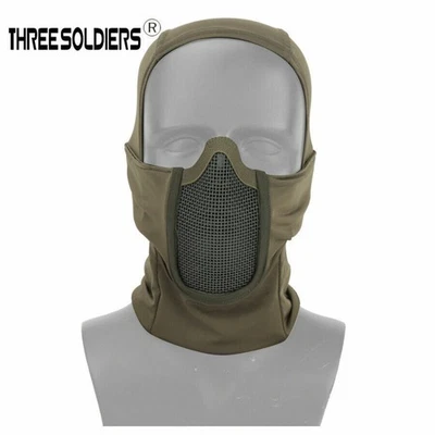 Balaclava Mesh Mask Ninja Tactical Mask with Full Face Protection for Outdoor - Image 1 of 4