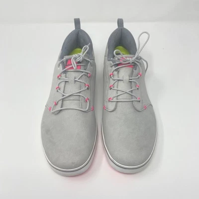 Женские туфли для гольфа Nike Lunar Adapt без шипов размер 9,5 США серые и розовые - Изображение 1 из 4