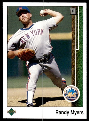 Randy Myers 1989 Upper Deck #634 New York Mets - Image 1 of 2